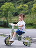 輕便兒童平衡車(chē)可調節兒童2到4歲多功能三合一寶寶三輪車(chē)滑行車(chē) 格林綠+多功能+燈光音樂(lè ) 曬單實(shí)拍圖