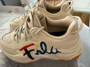 FILA FUSION潮牌斐樂(lè )女鞋BUBBLE泡泡鞋時(shí)尚百搭休閑鞋運動(dòng)鞋女 米色-AG經(jīng)典款 厚底增高 36.5 曬單實(shí)拍圖