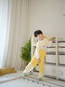巴拉巴拉balaOne兒童家居服套裝男童女童2025冬季新款半邊絨保暖 黃色調(diào)00333 -209425171205 120 曬單實(shí)拍圖