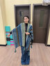 FitonTon披肩女民族風(fēng)新疆旅游穿搭圍巾大披肩保暖防風(fēng)披風(fēng)外套新年禮物 曬單實(shí)拍圖
