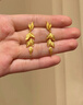 瑞諾黃金枝玉葉項(xiàng)鏈女新款999足金麥穗葉子鎖骨鏈生日禮物女友友 勿拍/克重多退少補(bǔ) 曬單實(shí)拍圖