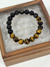 中國(guó)黃金CHINA GOLD招財(cái)金曜石手串男士轉(zhuǎn)運(yùn)珠虎眼石手鏈生日禮物送男友老公結(jié)婚紀(jì)念 招財(cái)虎眼石金曜石手串-10n 曬單實(shí)拍圖