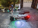 希洛普（SEALUP） 電動(dòng)滑板車(chē)親子車(chē) 迷你折疊電動(dòng)車(chē)便攜電瓶車(chē)可折疊電動(dòng)滑板車(chē) Q13白48v/液晶轉把/120-150km 曬單實(shí)拍圖