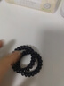 無(wú)印良品（MUJI）  橡皮發(fā)圈/黑色 發(fā)繩 頭繩 皮套 F5A6001 黑色2pcs 曬單實(shí)拍圖