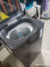 海爾（Haier）【大桶】新品雙動力波輪洗衣機直驅(qū)變頻10公斤BZ618智能語音播報家用全自動防纏繞后控大彩屏觸控 AI智慧洗自編程+頑漬洗除菌螨桶自潔+羽絨服預約洗 送貨上樓到家/免費上門安裝 曬單實拍圖