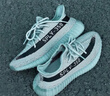 阿迪達斯Yeezy350灰湖綠夏日透氣椰子男女休閑鞋HQ2060 42.5 曬單實拍圖