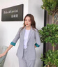伊婭莎七分袖小西裝外套女夏薄款休閑小個(gè)子洋氣時(shí)尚職業(yè)西服套裝工作服 88237單件灰色西裝 L 推薦100-110斤 曬單實(shí)拍圖