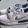 耐克（NIKE）Jordan官方耐克喬丹AJ312男子運(yùn)動(dòng)鞋秋季緩震低幫CD7069 124白/深藏青/淺灰/冷灰 42.5 曬單實(shí)拍圖