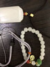 瓊瑞閣（QR）和田玉羊脂白玉平安牌男款玉吊墜天然白玉無(wú)事牌女款掛件玉石玉墜 福字羊脂無(wú)事牌50*30*9 曬單實(shí)拍圖