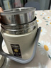 保溫飯盒USB插電加熱便攜上班族帶飯神器車載恒溫提鍋大容量三層 米白色 2.0L（快充+折疊飯勺） 曬單實拍圖