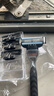 吉列（Gillette）鋒速3剃須刀片 三層男士原裝刮胡刀剃須刀手動須刨刀 鋒速3(簡易裝)8個刀頭 曬單實拍圖