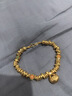 沃爾金古法黃金錘紋金圈隔片999足金手鏈手串配件DIY配飾盤纏隔珠女 0.8g-6mm輕版盤纏【多顆】 曬單實拍圖