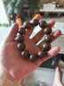 汽車(chē)檔位佛珠 金絲檀木檔把掛飾男女士手持念珠串車(chē)內裝飾用品 金絲楠木手串(2cm×12) 曬單實(shí)拍圖