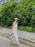 CARNEGIE&KEITH防曬遮陽帽子女空頂透氣太陽帽子海邊沙灘旅行草帽大帽檐顯臉小 卡其色【高顏值輕奢禮盒裝】 曬單實(shí)拍圖