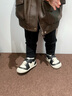 泰蘭尼斯秋季嬰兒步前鞋男女寶寶軟底嬰幼兒爬站學(xué)步鞋 白/黑19碼 曬單實(shí)拍圖