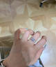 DREUD色莫桑石鉆戒經(jīng)典方包1克拉求結(jié)婚結(jié)婚女鉆戒指七夕情人節(jié)送女友 50分莫桑鉆戒（GRA證書+禮盒） 開口可調(diào)節(jié)（刻字其它聯(lián)系客服） 曬單實(shí)拍圖