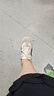 拉夏貝爾女鞋德訓(xùn)鞋輕便休閑運動鞋夏季新款百搭厚底減跑步鞋 米灰黑  37 曬單實拍圖