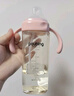 Bellesion直飲吸管奶瓶一歲以上2歲3歲-6歲寶寶ppsu防摔防漏喝奶喝水學(xué)飲杯 粉色 330ml 【2吸嘴+1直管+2刷】 曬單實(shí)拍圖