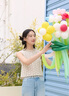 夏日ootd穿搭無(wú)袖針織罩衫獨(dú)特漂亮上衣女裝2025新款半身裙兩件套 白色鏤空上衣+亮片半身裙 S 曬單實(shí)拍圖