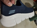 斯凱奇（Skechers）男鞋夏季網(wǎng)面透氣一腳蹬健步鞋軟底休閑運(yùn)動(dòng)鞋118107 曬單實(shí)拍圖