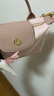 南風(fēng)Chio2nd 春風(fēng)漫步托特包包女款秋冬多巴胺手提小包單肩斜挎包 米粉色 曬單實(shí)拍圖