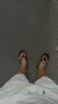 李寧（LI-NING）人字拖鞋男游泳防滑夏季外穿潮軟底夾腳洗澡防臭防水款9563黑42碼 曬單實(shí)拍圖