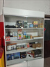 溫鑫福玻璃展示柜商用展柜帶鎖美容院禮品柜子玻璃門產(chǎn)品化妝品貨架貨柜 【白色】 長60*30*高180 曬單實拍圖