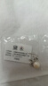 黛米 天鵝之戀耳釘 白色淡水珍珠耳釘天鵝款耳環(huán)時(shí)尚耳飾女送女友禮物 6-7mm/白色 曬單實(shí)拍圖