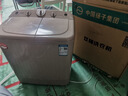 YANGZI揚子集團洗衣機半自動老式家用雙桶大容量雙缸洗衣機藍(lán)光 洗脫雙筒小型波輪 9公斤強勁電機-小型款 曬單實拍圖