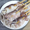 跑山密水農(nóng)家鐵板大魷魚串燒烤串火鍋油炸食材水產(chǎn)商用鮮活冷凍半成品海鮮 魷魚串30g*20串 曬單實(shí)拍圖