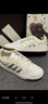 adidas ENTRAP休閑低幫運(yùn)動(dòng)板鞋男女少年感復(fù)古籃球鞋阿迪達(dá)斯 白色/藍(lán)色     42 曬單實(shí)拍圖
