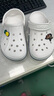 卡駱馳（crocs）洞洞鞋男女鞋貝雅卡駱班Clog休閑沙灘涼拖鞋 205089-126 M5W7 曬單實(shí)拍圖