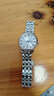 天梭（TISSOT）瑞士手表女卡森臻我系列T122.207.11.033.00小藍針鋼帶機械日歷表 T122.207.11.033.00 曬單實拍圖