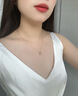 春淺葫蘆925銀和田玉項(xiàng)鏈女生生日七夕情人節(jié)禮物女士鎖骨鏈 曬單實(shí)拍圖