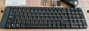 羅技（Logitech）MK220 鍵鼠套裝 無線鍵鼠套裝 辦公鍵鼠套裝  多媒體鍵鼠套裝 帶無線2.4G接收器 黑色 曬單實(shí)拍圖