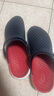 卡駱馳crocs舒樂洞洞鞋沙灘鞋男鞋包頭女鞋拖鞋|209964 深藍(lán)色-410 45 (290mm) 曬單實拍圖