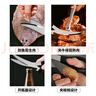 維簡（Vilscijon）3件套不銹鋼烤肉夾子牛排烤肉剪刀工具燒烤剪子廚房食品裝備套裝 曬單實(shí)拍圖