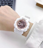 卡西歐（CASIO）手表女BABY-G多功能時(shí)尚防水運(yùn)動(dòng)學(xué)生考試電子石英女表禮物送女友 BA-110-7A1/110X-7A1 純白玫瑰金 曬單實(shí)拍圖