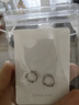 巷南925純銀貝母蝴蝶耳環(huán)小眾高級感2025新款耳圈爆款輕奢耳飾女甜美 925銀蝴蝶耳環(huán)銀色（一對） 曬單實拍圖