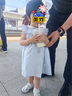 戴維貝拉兒童連衣裙夏裝女童洋氣條紋公主裙寶寶休閑裙子 曬單實拍圖