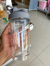 Foyes搖搖杯健身蛋白粉BOTTLE運動(dòng)水杯子SHAKER帶刻度彈簧攪拌球食品級 Foyes 透明色 500ml 搖搖杯 曬單實(shí)拍圖