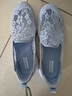 斯凱奇（SKECHERS）單鞋女鞋夏季蕾絲網(wǎng)面透氣健步鞋平底淺口百搭軟底休閑鞋896020 曬單實拍圖
