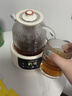 樂(lè )扣樂(lè )扣養生壺   0膠水全玻璃花茶壺多功能煮茶壺恒溫壺EJK3655WHT 語(yǔ)音茶漏款 1L 曬單實(shí)拍圖