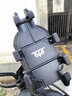 韞舜八爪摩托車(chē)手機(jī)支架導(dǎo)航支架電動(dòng)電瓶車(chē)自行車(chē)機(jī)車(chē)騎行支架減震架 黑色后視鏡款 曬單實(shí)拍圖