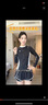 安踏（ANTA）小蠻腰泳衣女2024新款分體保守長(cháng)袖微胖女孩大碼溫泉泳衣黑白L 曬單實(shí)拍圖