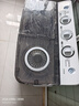 YANGZI中國揚(yáng)子集團(tuán)洗衣機(jī) 半自動(dòng)大容量30KG家用雙桶雙缸洗衣機(jī)脫水雙筒 18公斤加厚【洗12KG+ 脫6KG】｜藍(lán)光洗護(hù) 曬單實(shí)拍圖