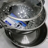 半球（PESKOE） 多功能鍋多用途鍋電炒鍋電蒸鍋電煮鍋加厚食品級(jí)不銹鋼電燉鍋電火鍋炒菜鍋大功率 3L 30cm雙層蒸籠款（適用3-7人） 曬單實(shí)拍圖