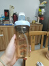 HEGEN海格恩兒童吸管杯兩只裝組合寶寶直飲奶瓶敞口水杯學(xué)飲杯1-3歲 藍(lán)色吸管杯+紫色吸管杯 曬單實(shí)拍圖