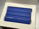 三星（SAMSUNG）T7/T7shield/T9/移動(dòng)固態(tài)硬盤(pán)type-c接口NVMe加密移動(dòng)ssd游戲機大容量外置存儲15手機外錄直連安卓 T7 Shield魔力藍|防水柔性外殼 1T 曬單實(shí)拍圖