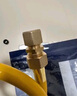 海立燃?xì)夤芴烊粴廛浌?04不銹鋼防爆波紋管連接煤氣灶熱水器1.5米R(shí)B8 曬單實(shí)拍圖